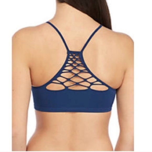 2/$25❤️FREE PEOPLE Coachella Lattice Racerback Bra - Picture 4 of 7
